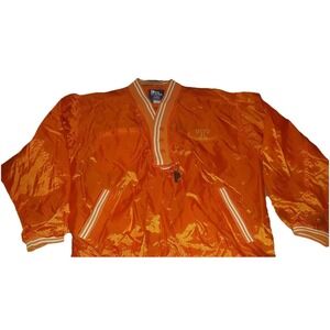 Vtg Pro Player Tennessee Volunteers Pullover Mens Sz Medium Orange Nylon  NCAA